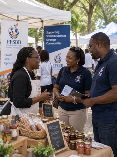 Community members gathered at an FFSBD-supported local event
